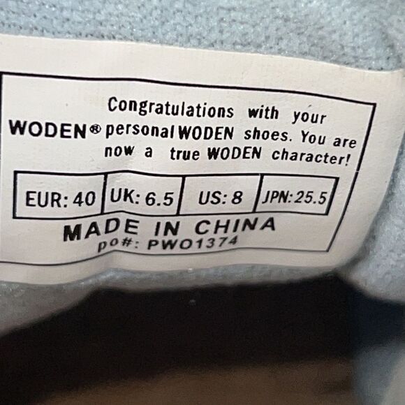 WODEN Ice Blue Ydun Suede Mesh II Sneaker-40/US 9 - Picture 9 of 9